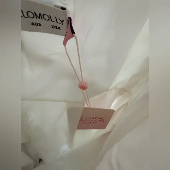 HELLO MOLLY Secret Soirée Tulle Strapless Mini Dress - Small - Picture 5 of 6